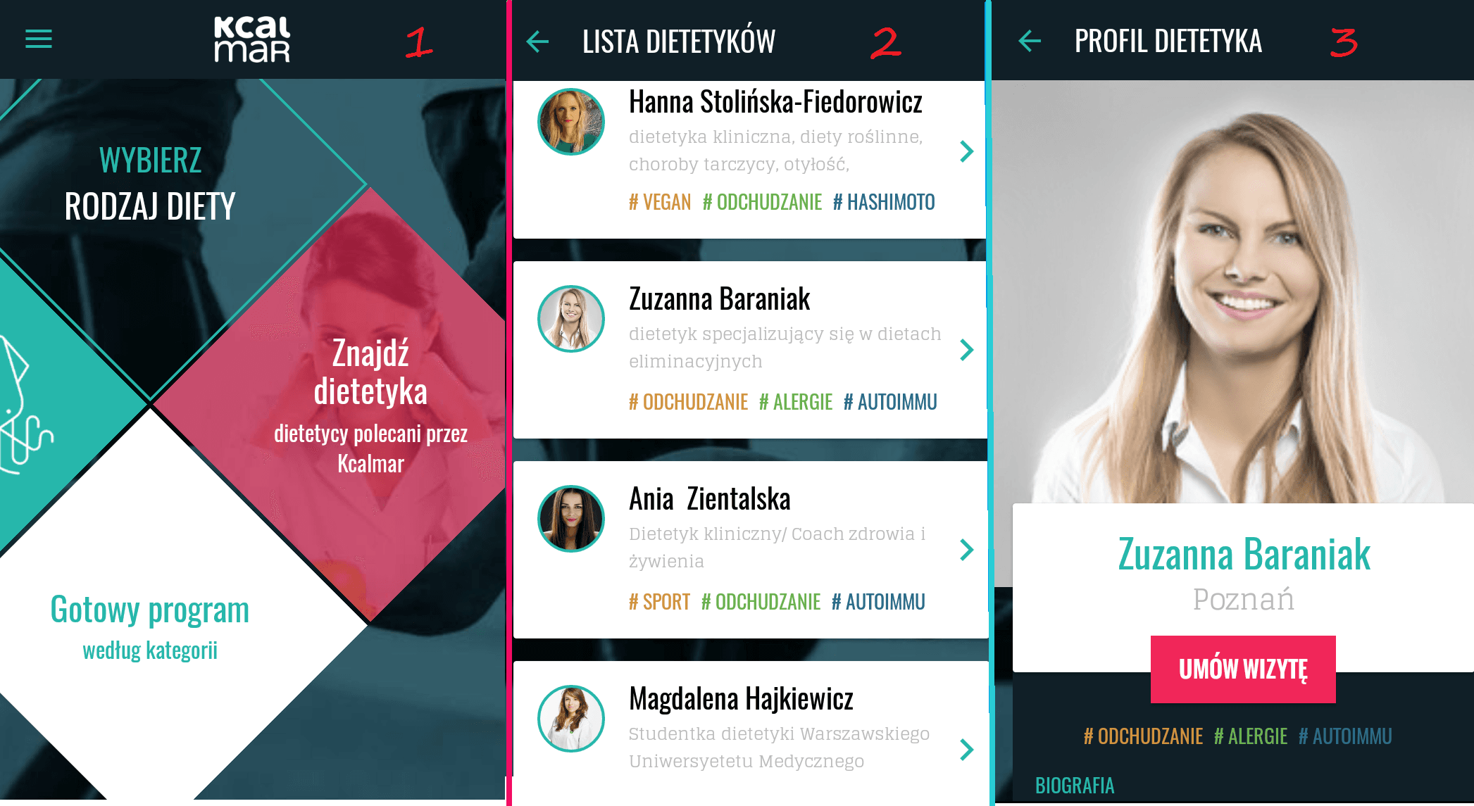 NOWOŚCI W APLIKACJI KCALMAR – DIETA I PRZEPISY