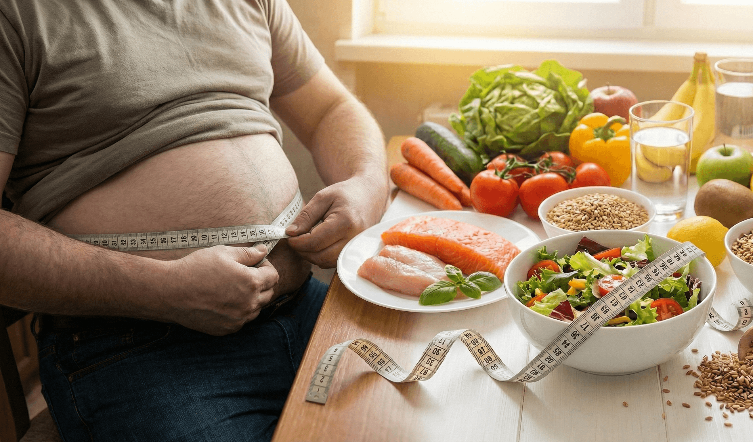 Otyłość brzuszna – jak z nią walczyć? Przyczyny i leczenie