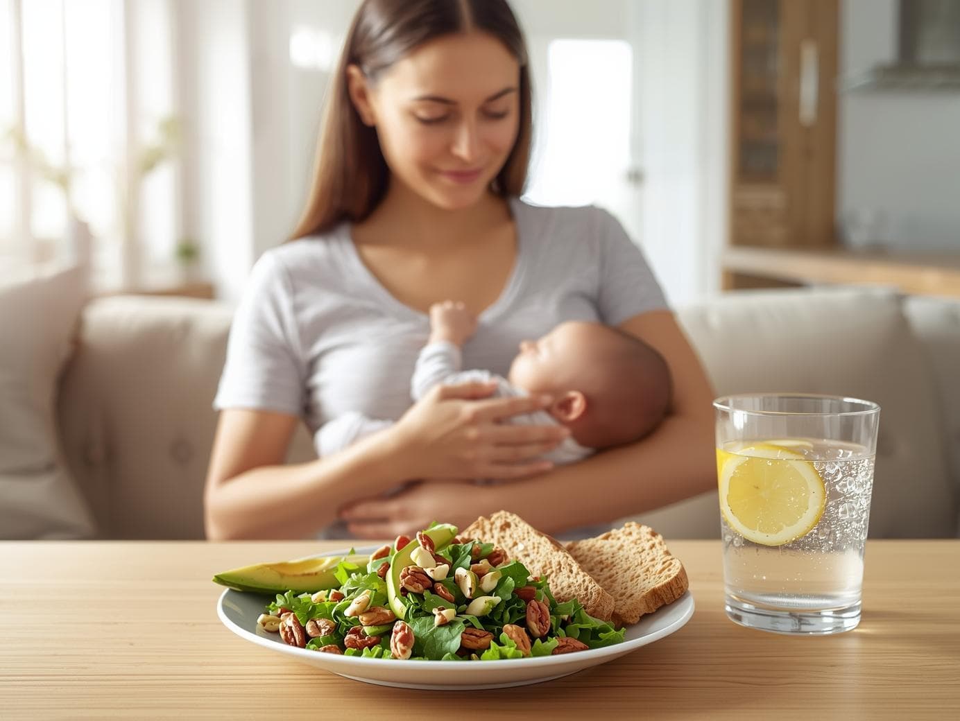 Dieta matki karmiącej - jak komponować posiłki przy karmieniu piersią